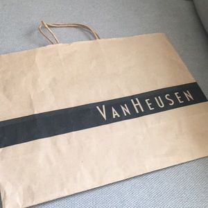 Van Heusen paper gift bag